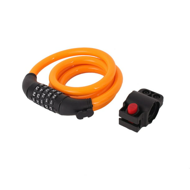 Details about   Bike Lock Combination Electric Mountain Bicycle Fixed Combination Cable Lock For